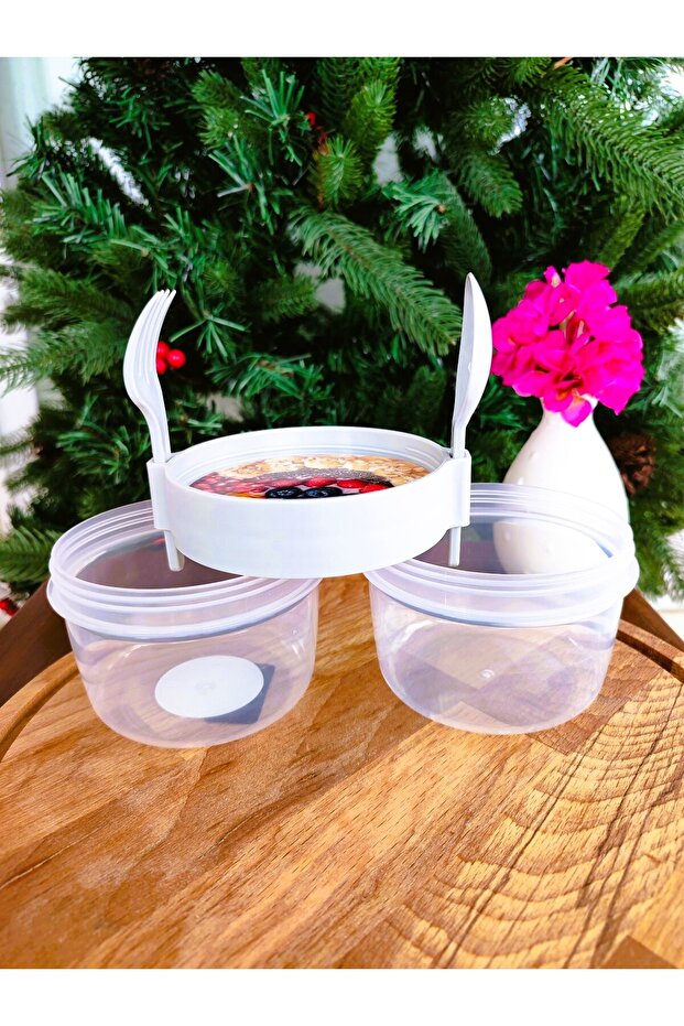 حاوية الوجبات الخفيفة بلفور - رمادي - 6