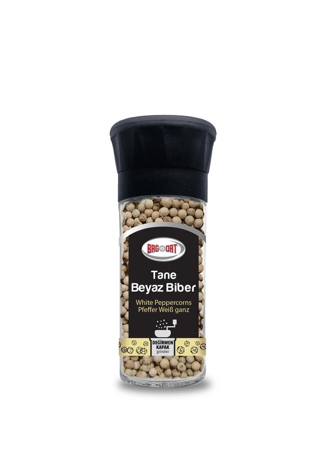 Beyaz Biber Tane Değirmen 59 Gr