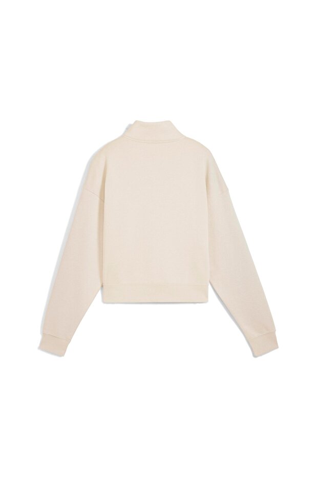 Class Half-Zip Crew Kadın Yetişkin Sweatshirt - 5