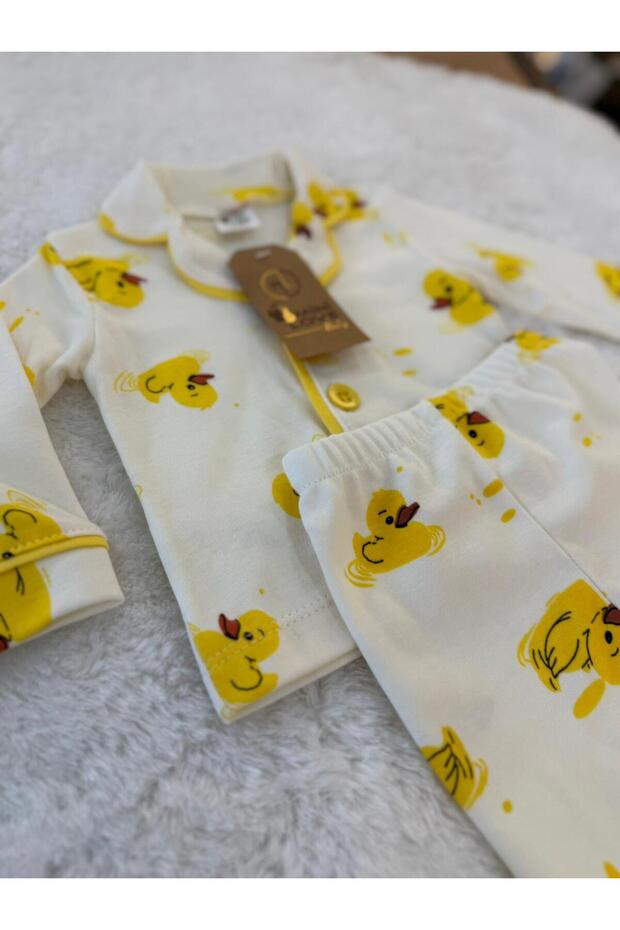 Ördekli Bebek Pijama Takımı - 2