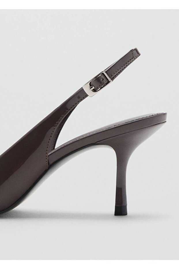 Topuklu rugan ayakkabı - 4