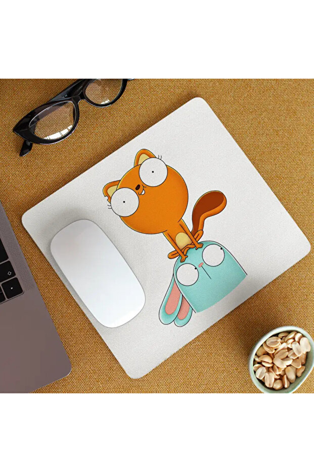 Mousepad Kiff Barry Squirrel Rabbit - 2