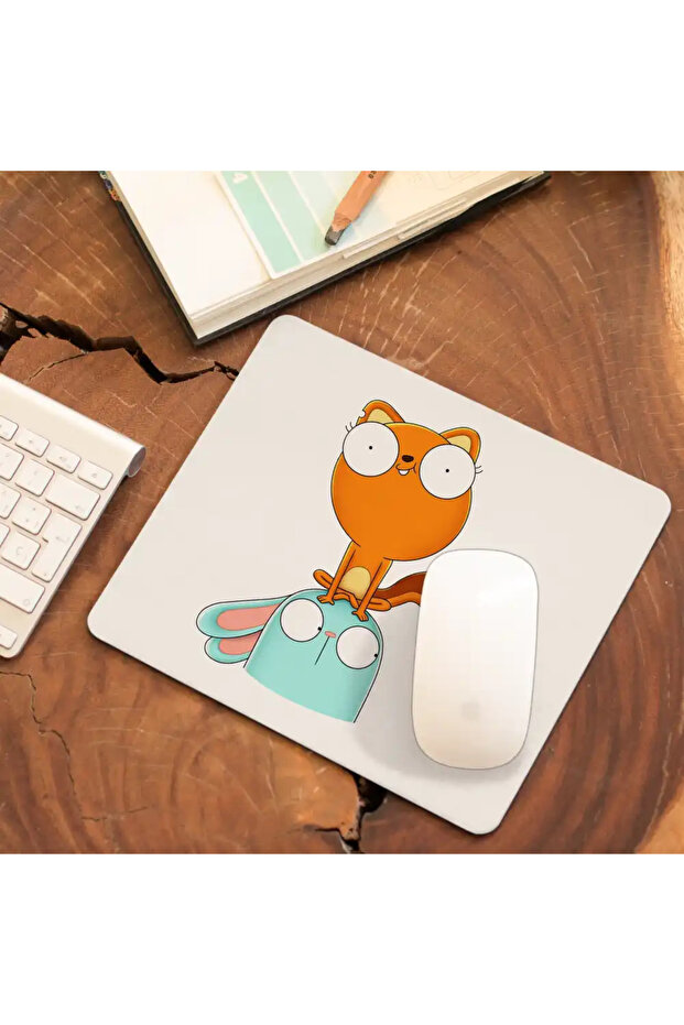 Mousepad Kiff Barry Squirrel Rabbit - 3