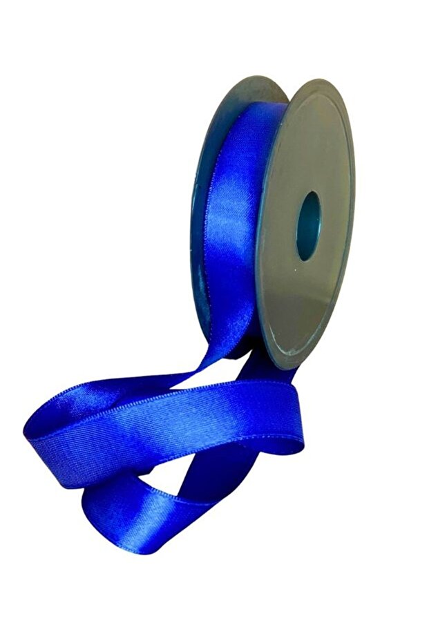 Navy Blue Satin Fabric Ribbon 2.5 cm X 35 m Gift Packaging Henna Bridal Dowry Bundle Decoration Ribbon Bow