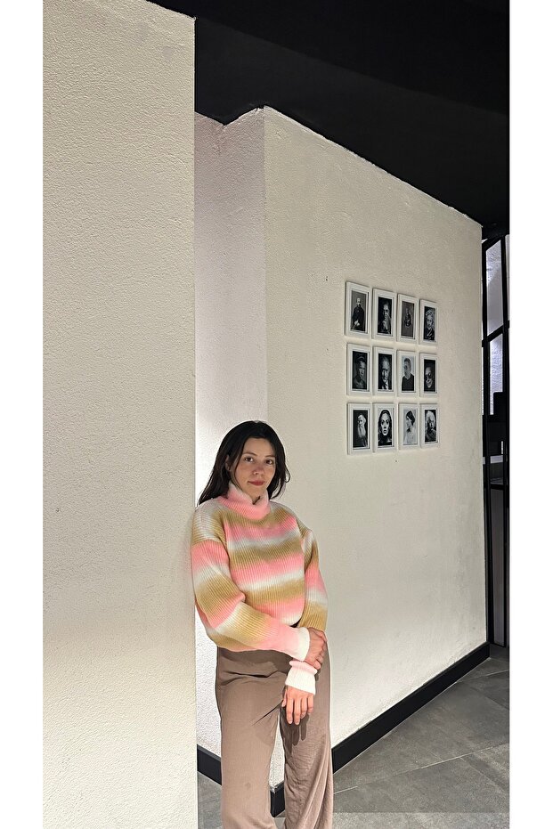 Boğazlı Örgü Kazak - 2