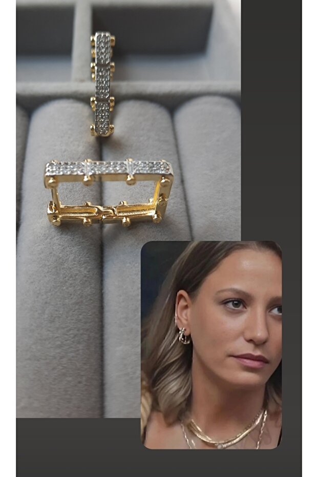 Serenay Çelik Küpe - 4