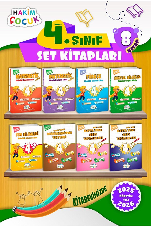 İlkokul 4. Sınıf Set - 1
