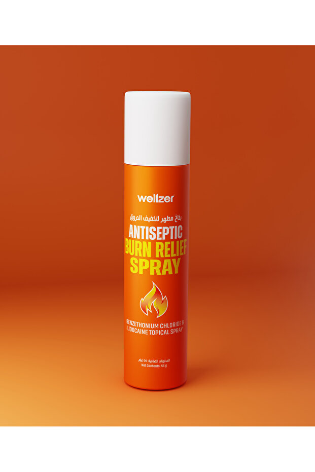 wellzer Antiseptic Burn Relief Spray 55 g