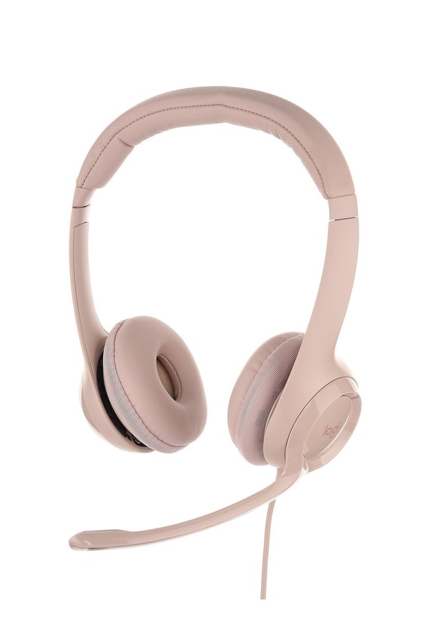 سماعة رأس سلكية H390، USB، وردي - 1