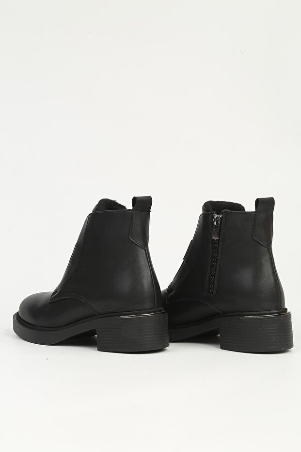 Siyah Cilt Bot PC-55159 - 4