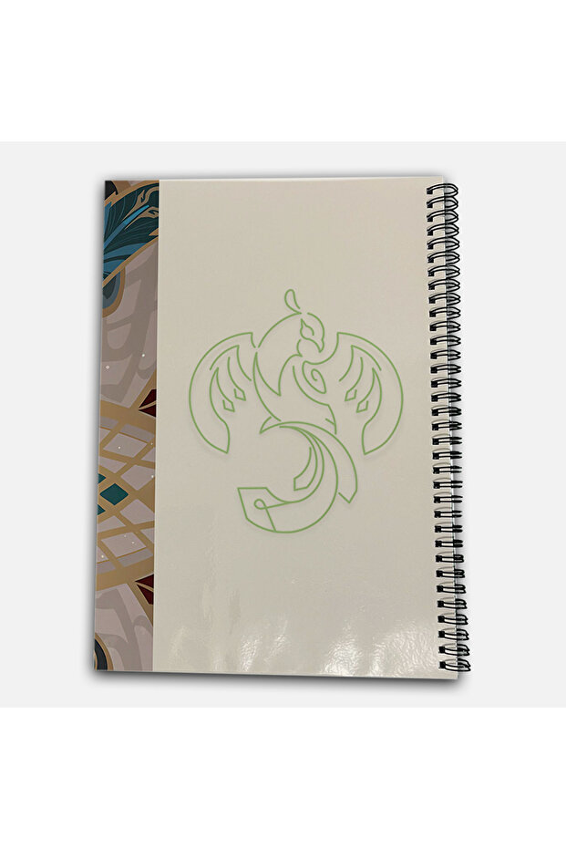Genshin Impact Kaveh Checkered A4 School Notebook 72 Sheets Model 2 - 3