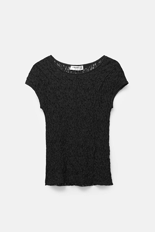 الجزء العلوي من الدانتيل مع طبقات - 4