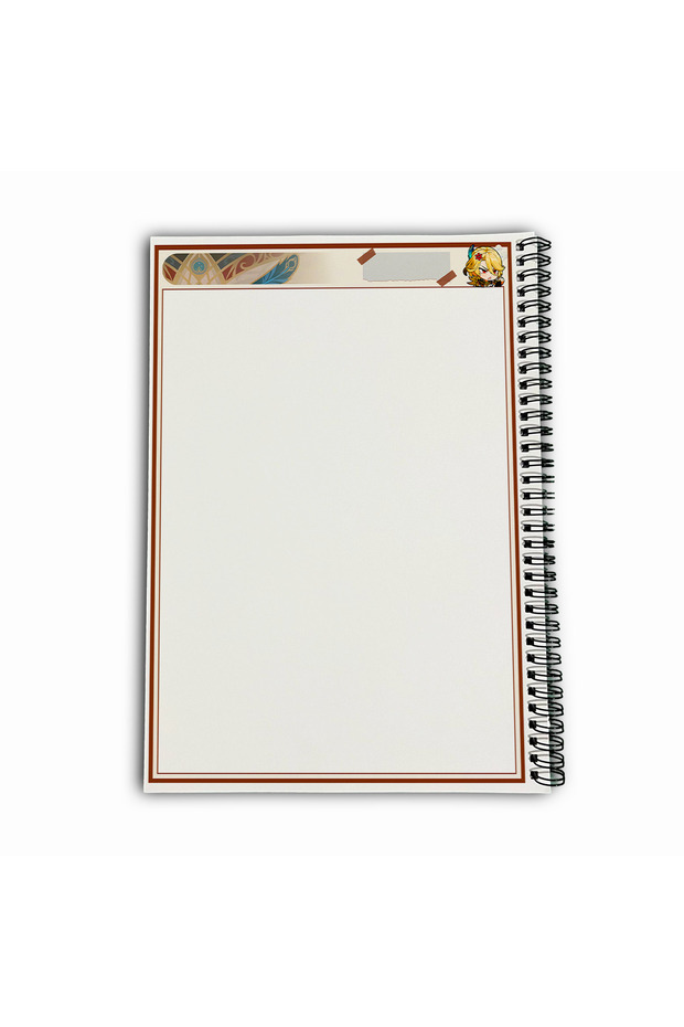 Genshin Impact Kaveh Unlined A4 School Notebook 72 Sheets Model 3 - 6