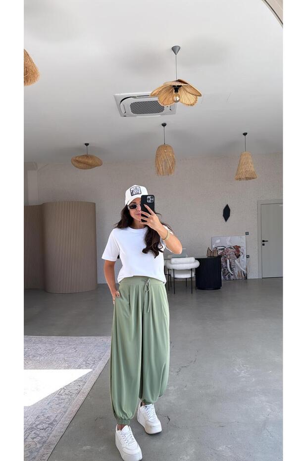 Haki Buzzy Şalvar - 4