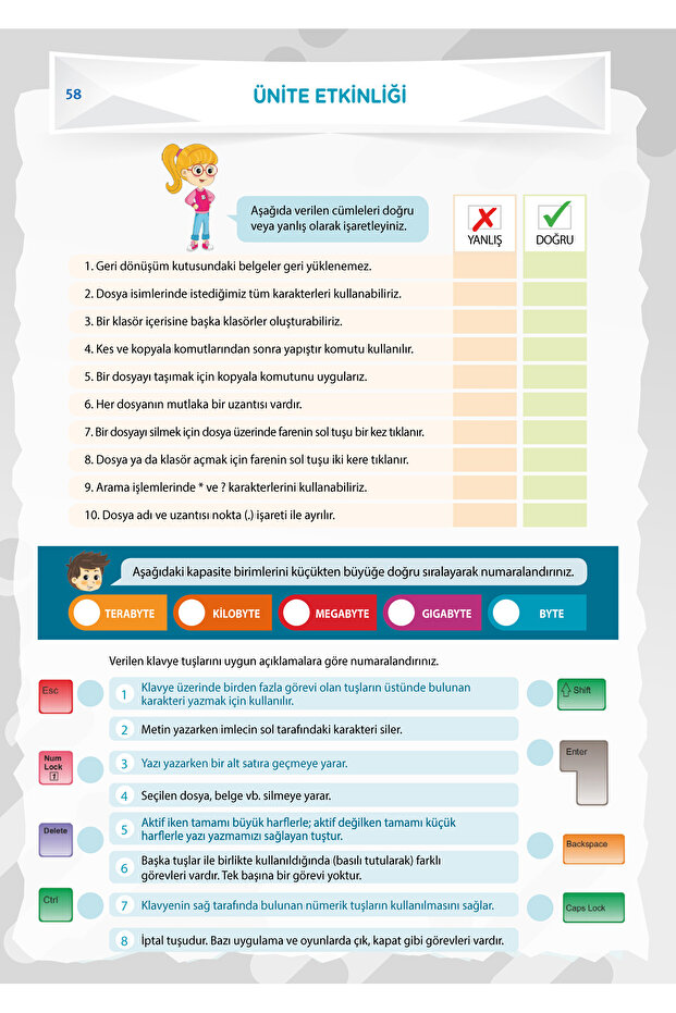 5. Sınıf Maarif Model Bilişim Teknolojileri ve Yazılım Ders Kitabı - 5