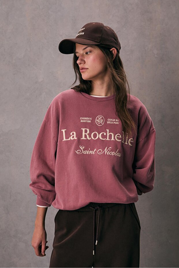 Nakışlı sweatshirt - 2