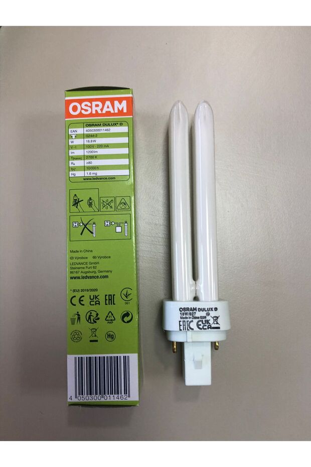 3 ADETOSRAM 18W/827 2P 2700 KELVİN SARI - 3
