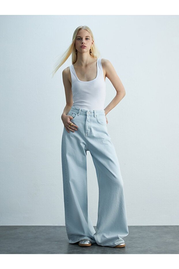 Iyana Super Baggy Jean Trousers