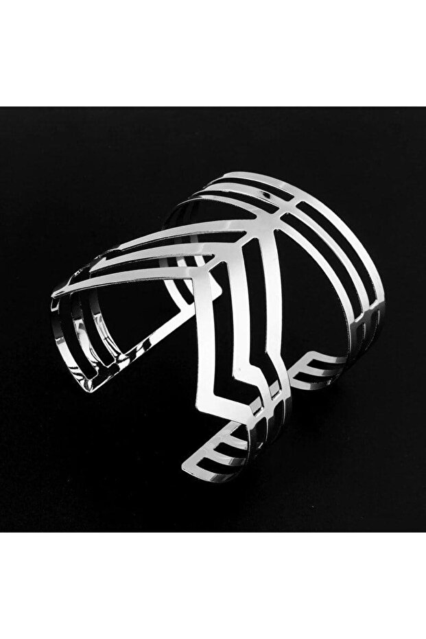 Silver-colored bracelet, adjustable, Rubina C1 - 3