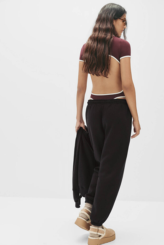 Cuffed tracksuit bottoms - 1