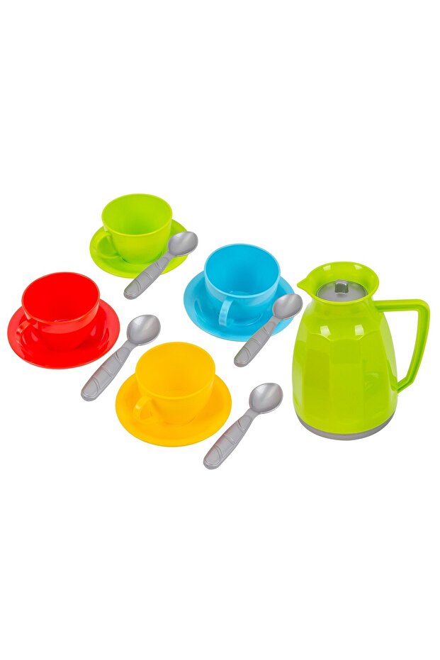 Tea Set with Jug Multicolor - 2
