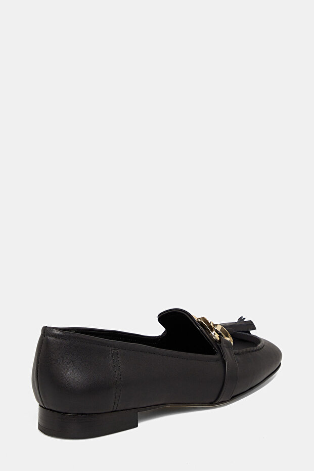 DERİ LOAFER - 4