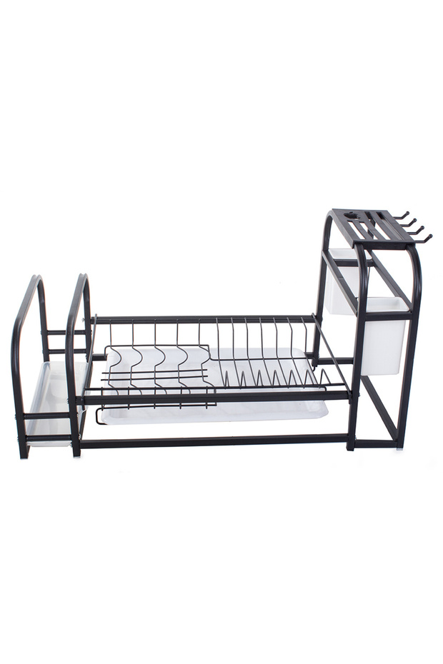 Dish drying rack with tray - 2
