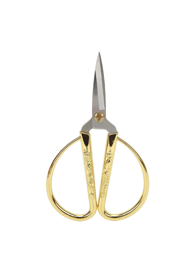 Practical scissors with large and comfortable handle for tailoring, embroidery, office or garden - 1