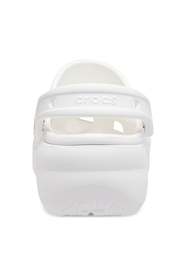 Beyaz Platform Kadın Terlik - 5