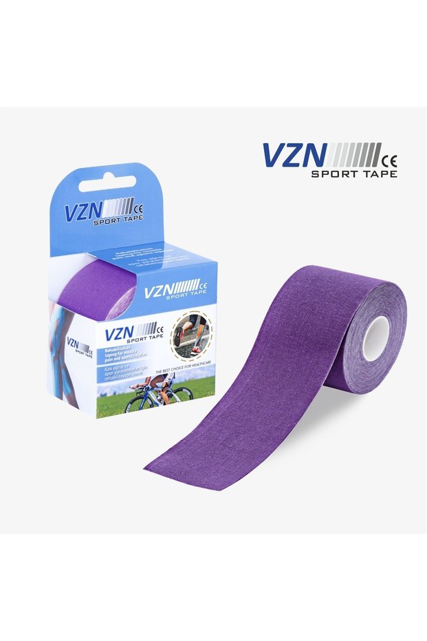 Sport Tape Purple Color Kinezyo Athlete's Tape Pain Tape 5 Meters X 5 cm
