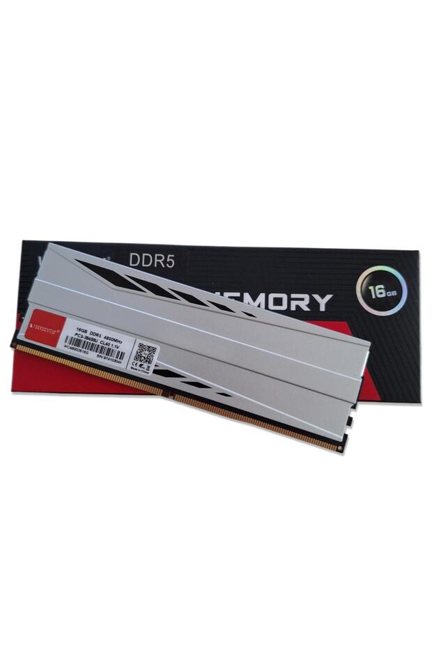 16 GB DDR5 4800 Mhz PC5-38400U CL40 1.1V Soğutuculu Masaüstü Ram - 1