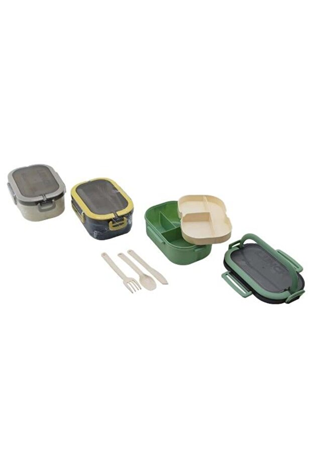 Single Layer Compartmented Lunch Box