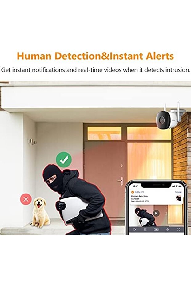 -كاميرا رصاصية Wi-Fi 2C - 5