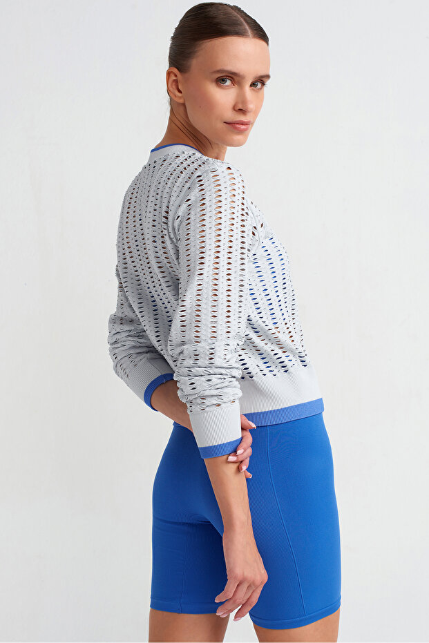 Mesh Sports Jacket Stone Color - 2