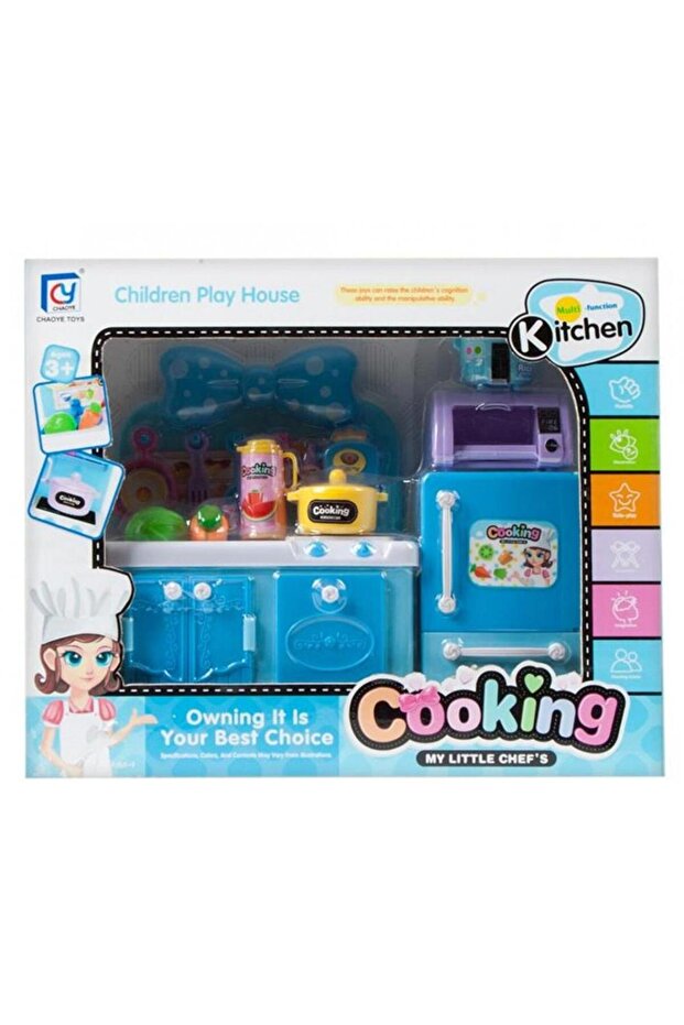 Kitchen + accessories 28x23x8 cm - 1