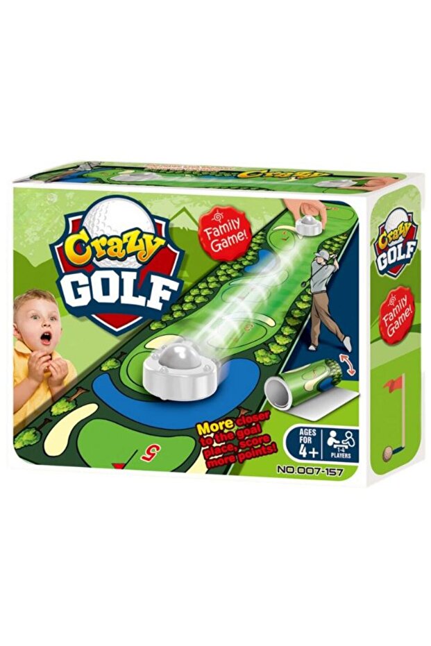 Golf. Skill game (Crazy golf) - 1