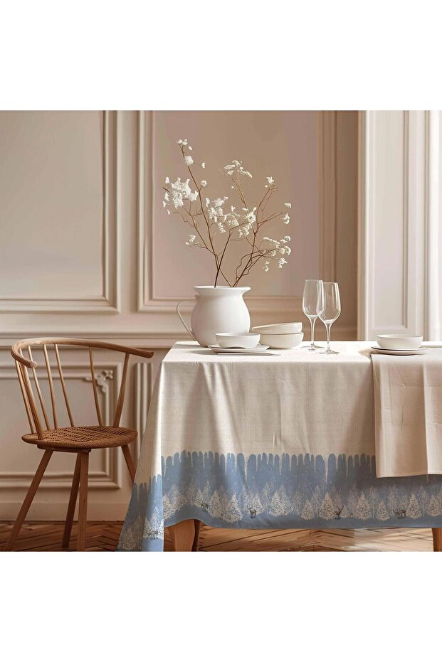 Winter Tale Cotton Tablecloth Msaort0013 - 2