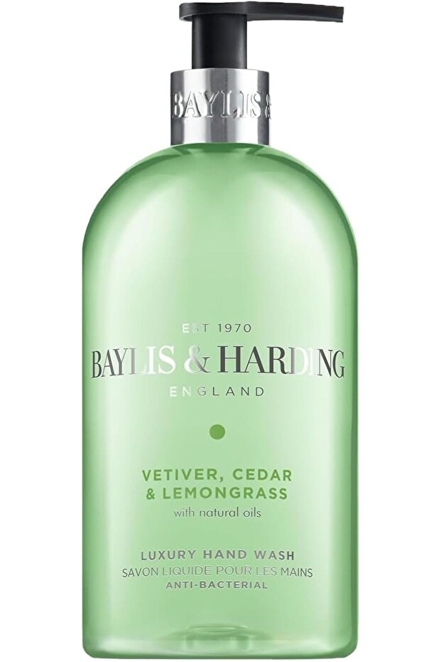 Signature Vetiver, Cedar & Lemongrass Anti-Bacterial Hand Wash 500ml