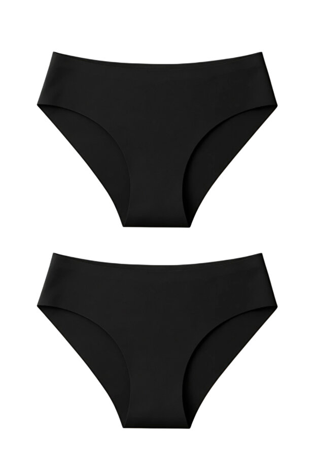 2-Piece Women's Bato Panties – Seamless Laser Cut, Non-Marking, Comfortable Underwear - 307