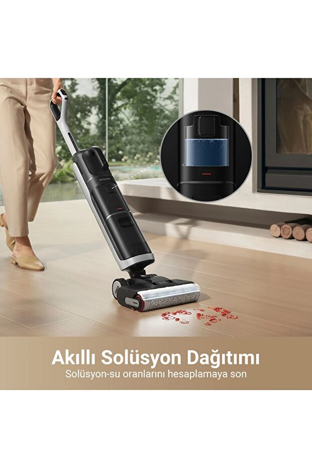 Akıllı Islak Kuru Süpürge – Siyah | Çift Fonksiyonlu | HEPA Filtre |Güçlü - HEDİYELİ - 3