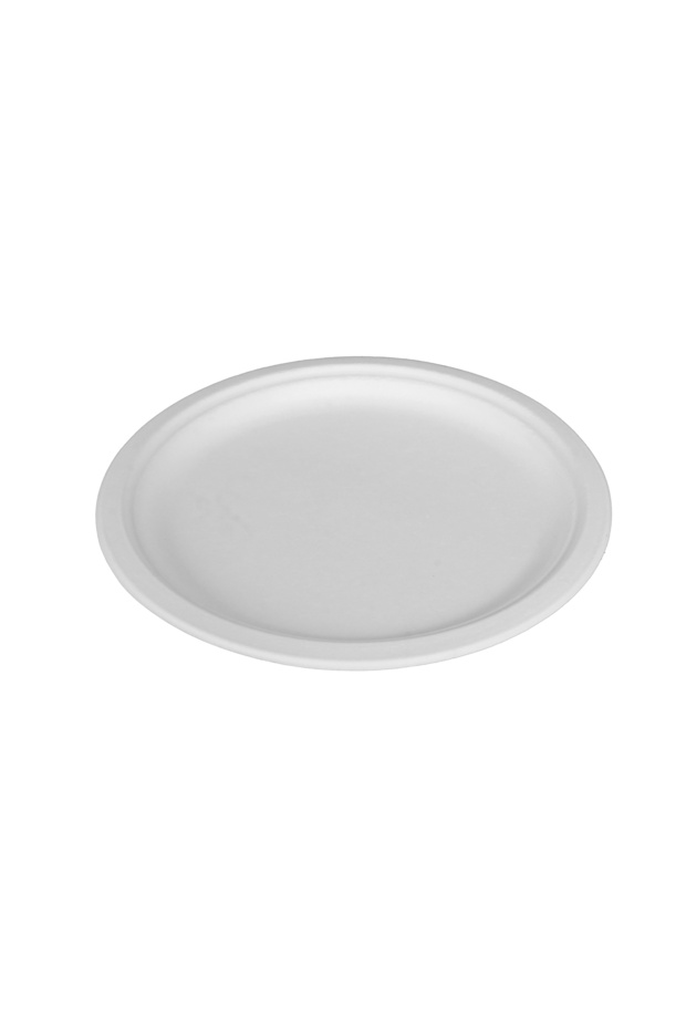 -100 pc of 9" Biodegradable Plates Eco-Friendly, Compostable & Durable Disposable Plates