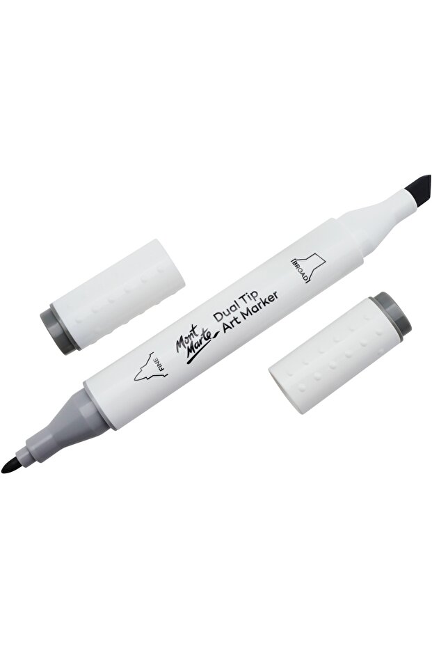 قلم فني مزدوج الأطراف من MM Marker - Cool Gray CG5