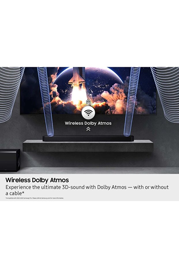 HW-QS700F/TK 345 W Ev Sinema Sistemi SoundBar - 7
