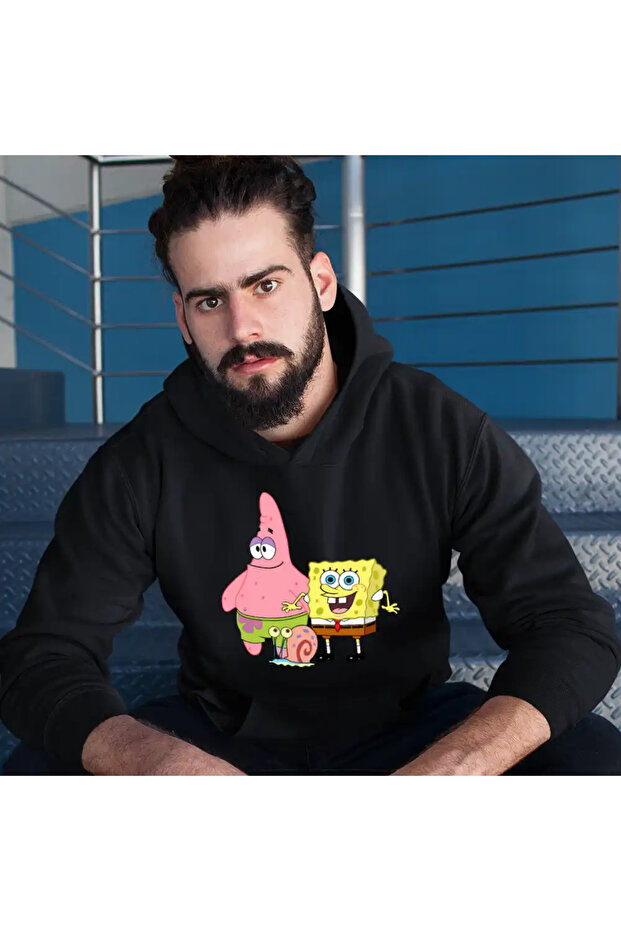 Hanorac Barbati Sponge Bob Patrick Gary Spongebob - 3
