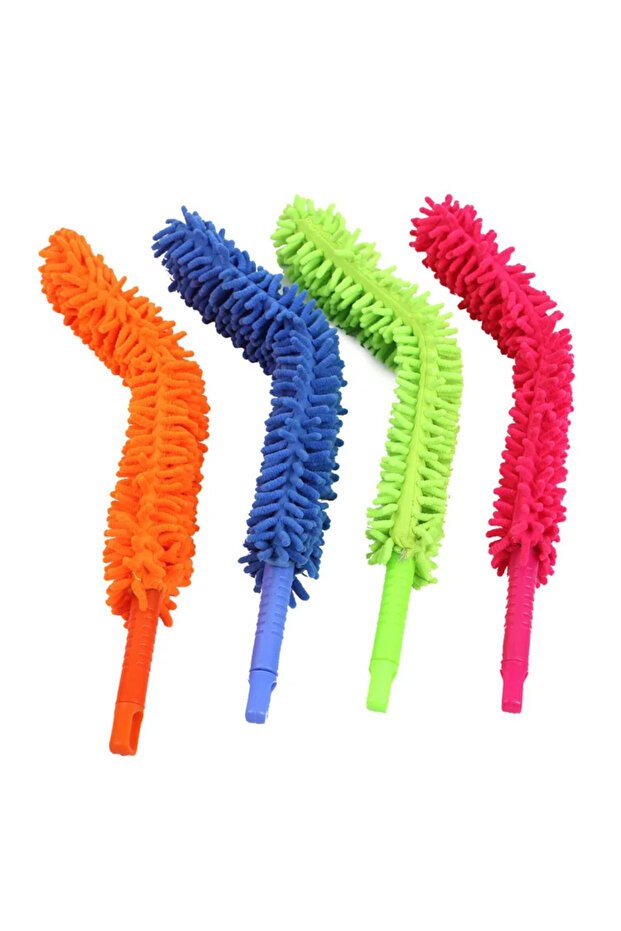 (1 Piece) Dusting Brush Bendable Flexible Microfiber Dusting Tassel - 8