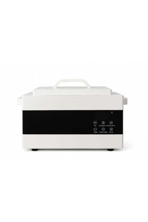 Digital Display Wax Heater, Temperature Control Panel, White