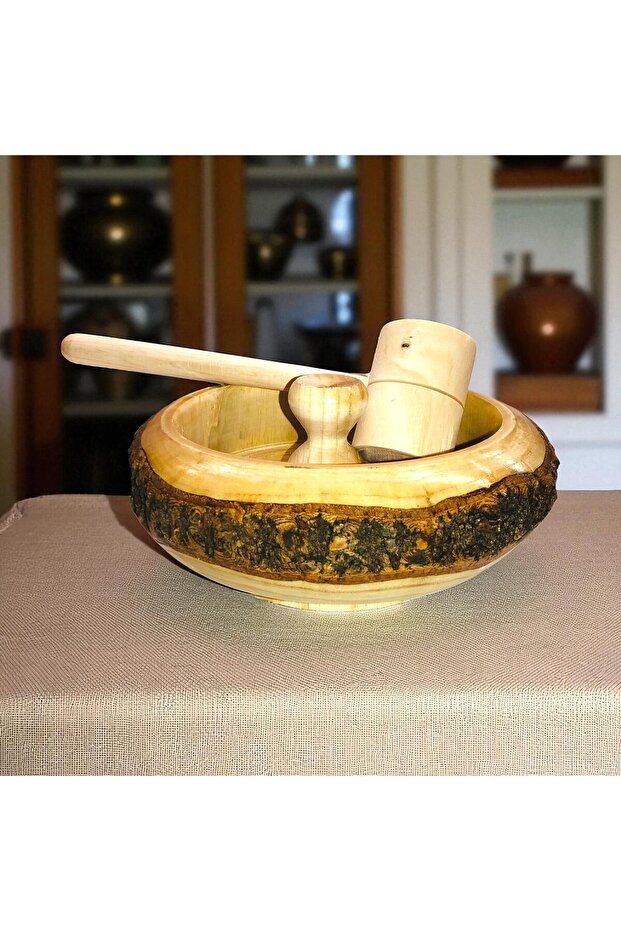 Walnut Cracker - Walnut Cracker with Plate - Wooden Walnut Cracker - 4