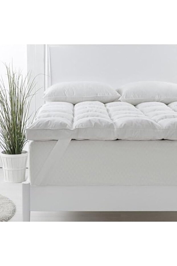 DORMICO Comfortable Mattress Topper, Fluffy Soft Topper Comfortable Breathable Foam Noiseless 550 GS