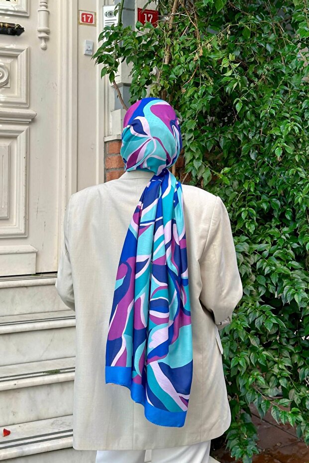 Nature Lilyum М'який шаль Синій 3036-02 - 3