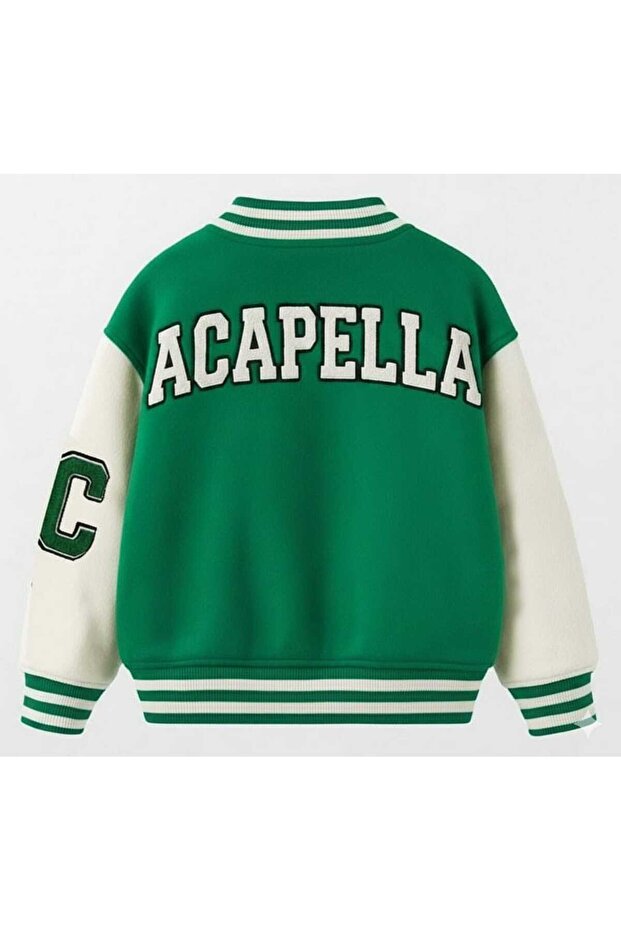 Boy's Collage Style Fabric Jacket - 3